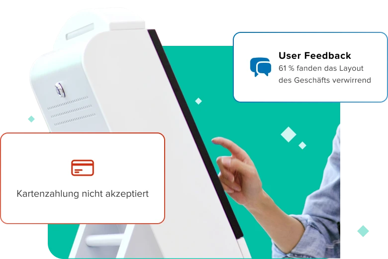 Vollständig verwaltete Plattform für das Testen von Kiosksystemen im Einzelhandel
